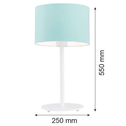 Argon 4127 - Stalinė lempa MAGIC 1xE27/15W/230V turkio/balta