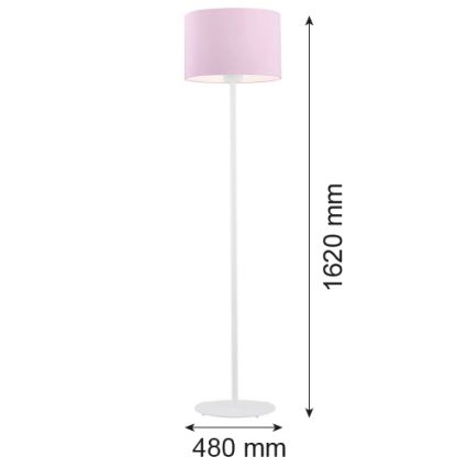 Argon 4132 - Toršeras MAGIC 1xE27/15W/230V rožinis/baltas