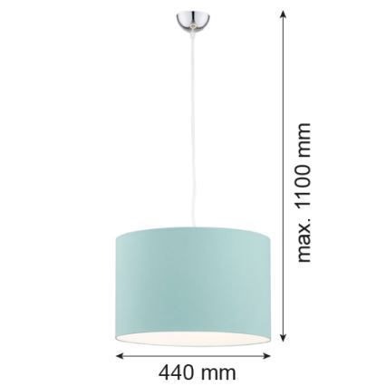 Argon 4135 - Pakabinamas sietynas MAGIC 1xE27/15W/230V turkis