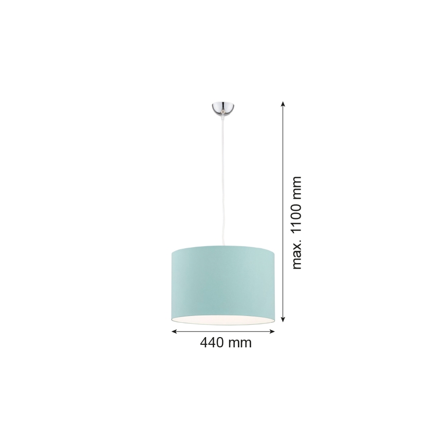Argon 4135 - Pakabinamas sietynas MAGIC 1xE27/15W/230V turkis