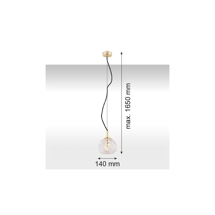 Argon 4200 - Sietynas, kabinamas ant virvės OVIEDO 1xE27/15W/230V