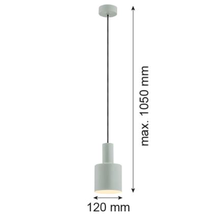 Argon 4217 - Pakabinamas sietynas SINES 1xE27/15W/230V d. 12 cm žalias