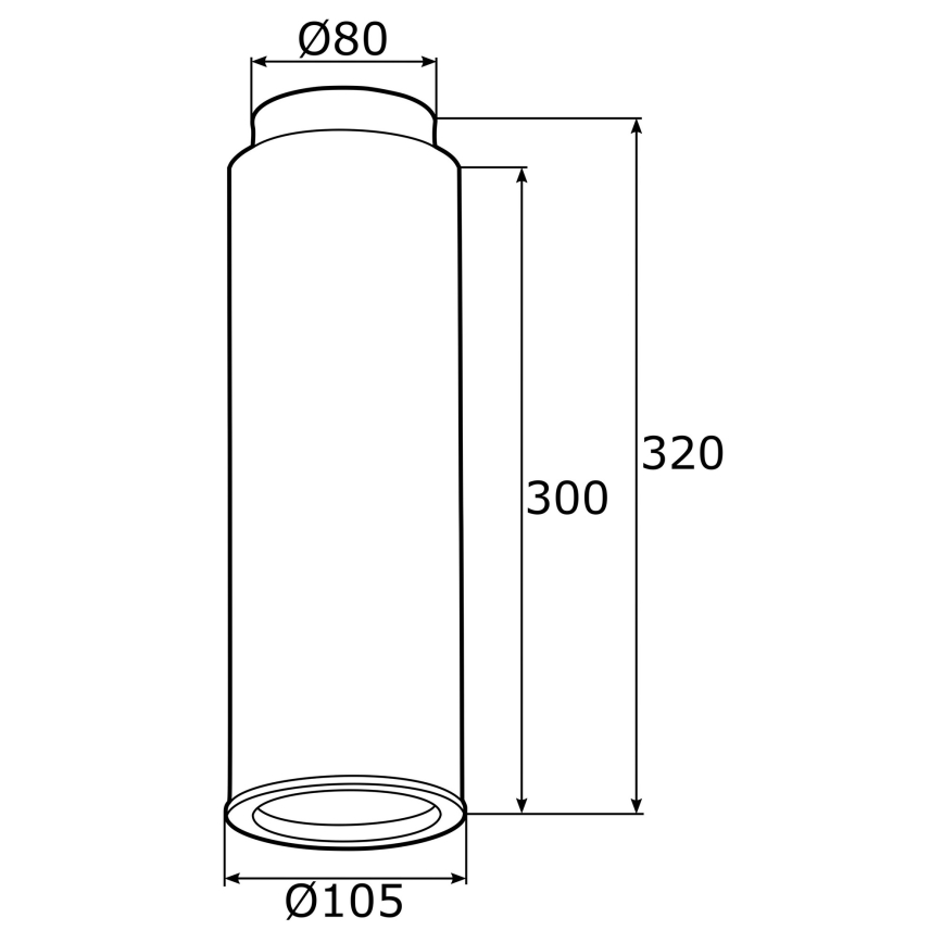 Argon 4281 - Akcentinis šviestuvas LINEA 1xE27/15W/230V žalvaris/juodas
