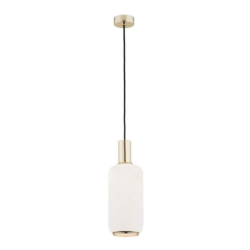 Argon 4356 - Pakabinamas sietynas SAGUNTO 1xE27/15W/230V diametras 14 cm žalvaris