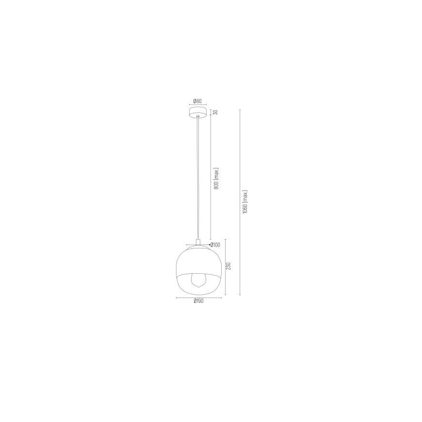 Argon 4676 - Pakabinamas sietynas BALTIMORE 1xE27/15W/230V blizgus chromas
