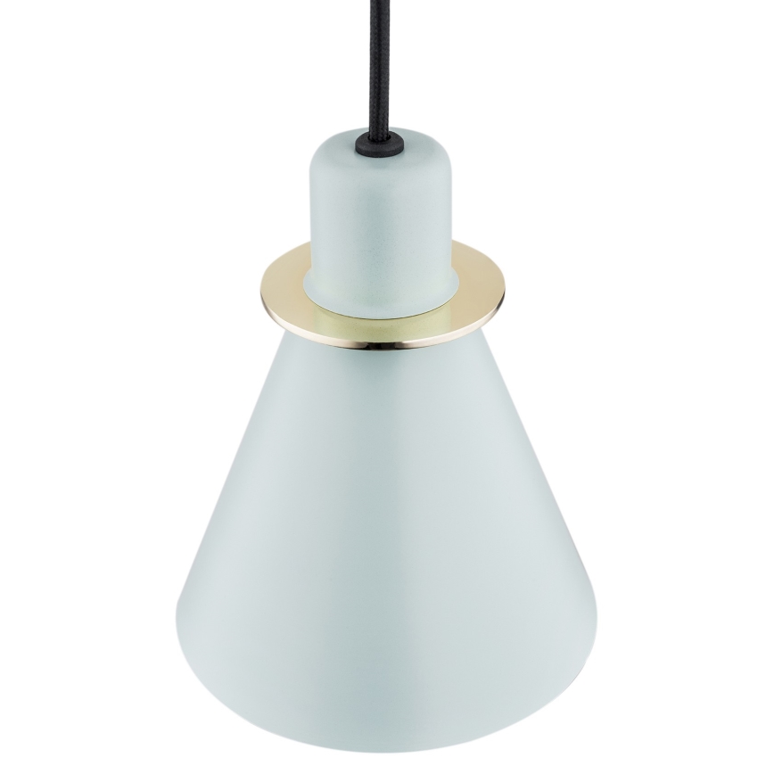 Argon 4682 - Pakabinamas sietynas BEVERLY 1xE27/15W/230V mėlynas/aukso