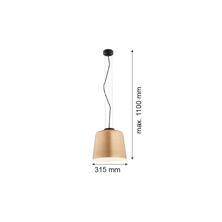 Argon 4690 - Pakabinamas sietynas BERKLEY 1xE27/15W/230V