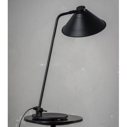 Argon 4998 - Stalinė lempa GABIAN 1xE27/15W/230V juoda