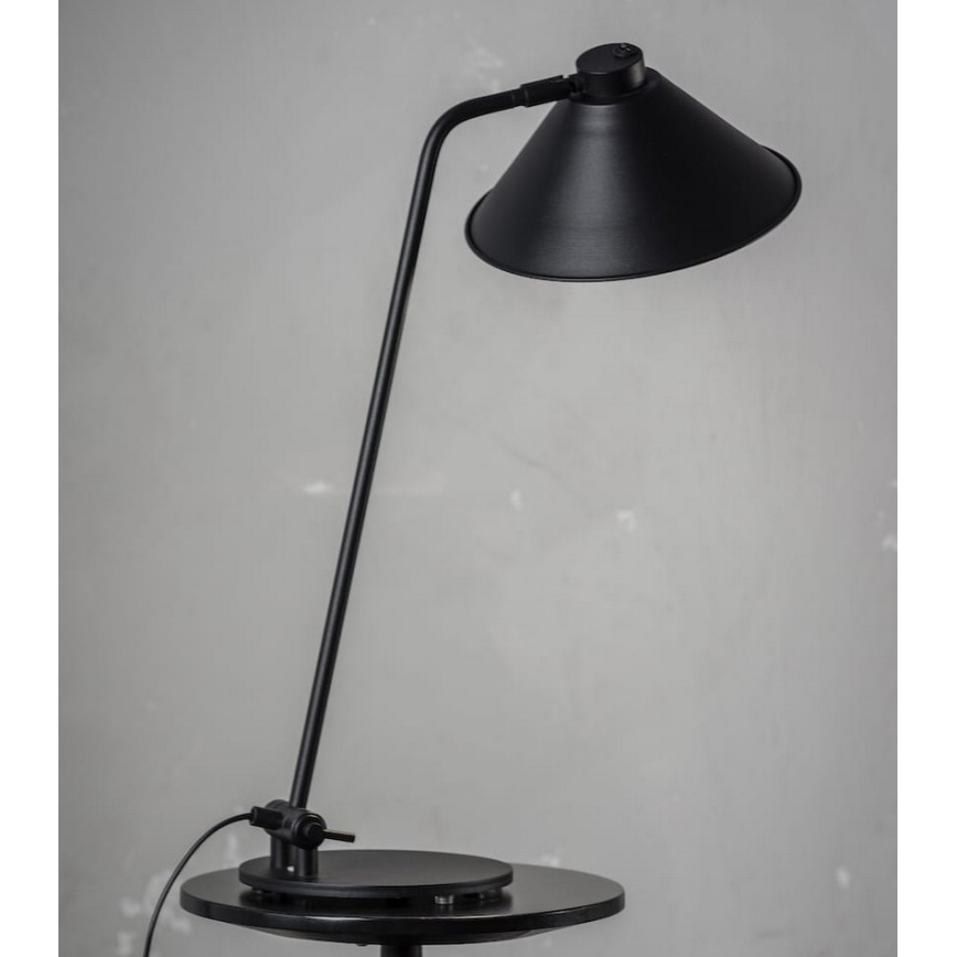 Argon 4998 - Stalinė lempa GABIAN 1xE27/15W/230V juoda