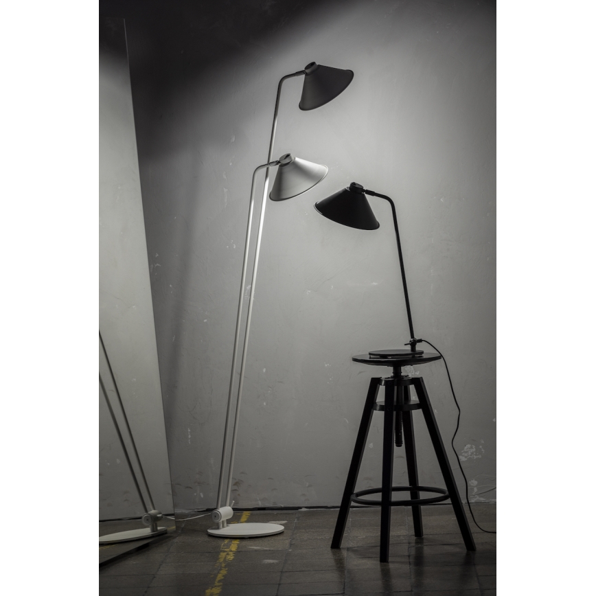 Argon 4998 - Stalinė lempa GABIAN 1xE27/15W/230V juoda