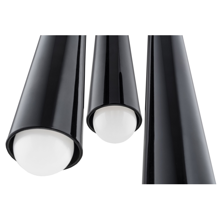 Argon 6103 - Pakabinamas sietynas HOLLYWOOD 3xE14/7W/230V juodas