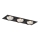 Argon 6116 - Lubinis šviestuvas OLIMP 3xGU10-AR111/12W/230V juodas