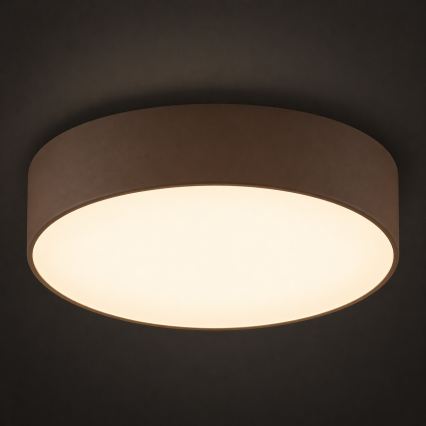 Argon 6364 - Lubų šviestuvas DARLINGOS 3xE27/15W/230V skersmuo 45 cm rudas