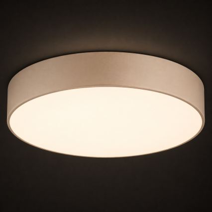 Argon 7296 - Lubinis šviestuvas DARLINGOS 2xE27/15W/230V, Ø 25 cm, smėlio spalvos