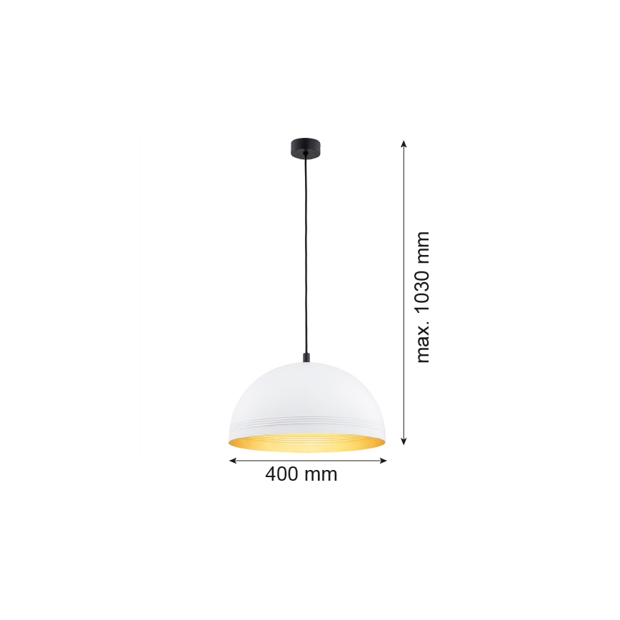 Argon 8241 -  Pakabinamas sietynas BONITA 1xE27/15W/230V baltas
