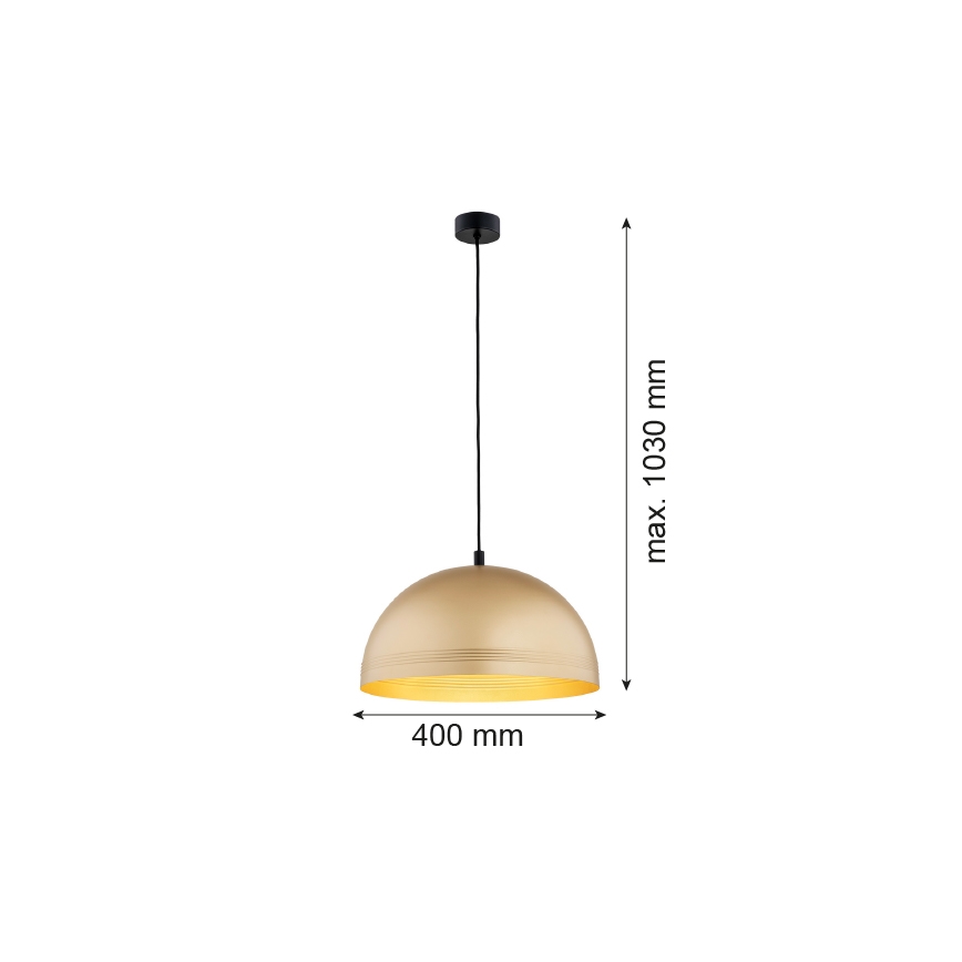 Argon 8245 - Pakabinamas sietynas BONITA 1xE27/15W/230V aukso