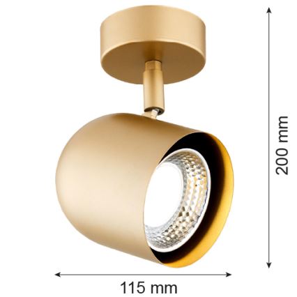 Argon 8260 - Akcentinis šviestuvas ISOLA 1xGU10/5W/230V