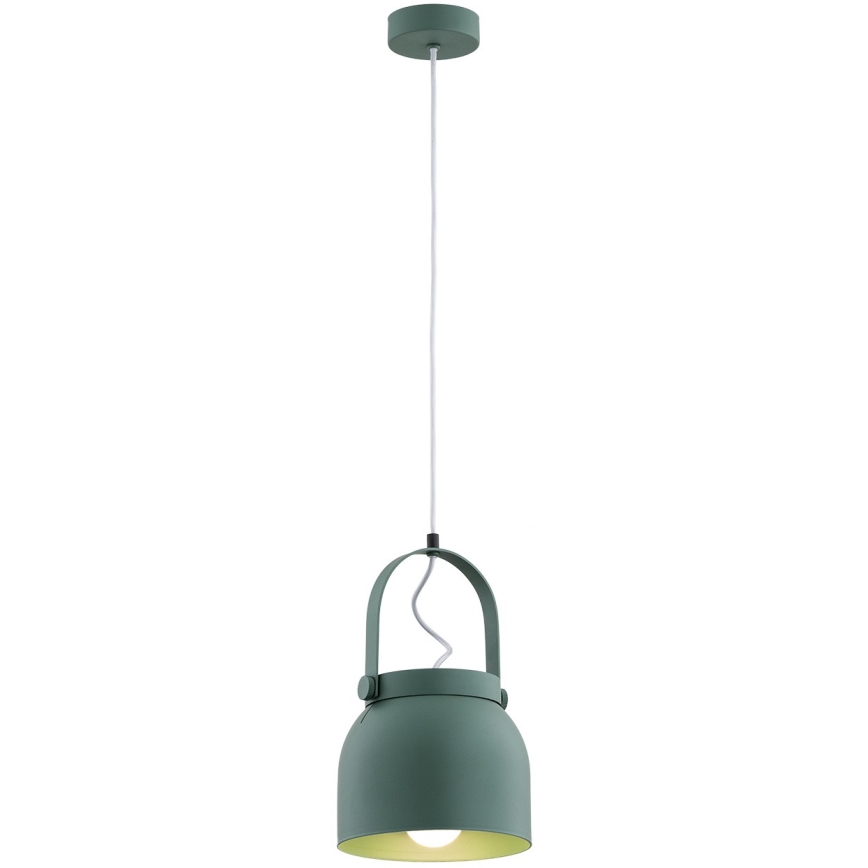 Argon 8283 - Pakabinamas sietynas LOGAN 1xE27/15W/230V d. 20 cm žalias
