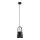 Argon 8291 - Pakabinamas sietynas LOGAN 1xE27/15W/230V d. 14 cm juodas