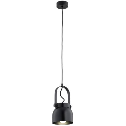 Argon 8291 - Pakabinamas sietynas LOGAN 1xE27/15W/230V d. 14 cm juodas