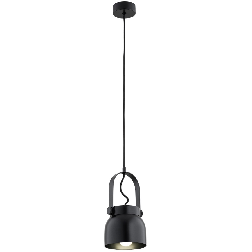 Argon 8291 - Pakabinamas sietynas LOGAN 1xE27/15W/230V d. 14 cm juodas