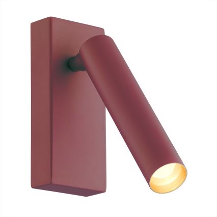 Argon 8330 – LED Sieninis akcentinis šviestuvas RIO LED/4,2W/230V 3000K raudonas