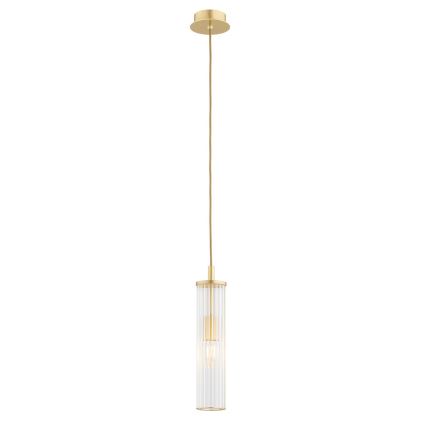 Argon 8489 - Pakabinamas sietynas HAMPTON 1xE14/7W/230V auksas