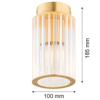 Argon 8501 - Lubinis šviestuvas HAMPTON 1xE14/7W/230V auksas