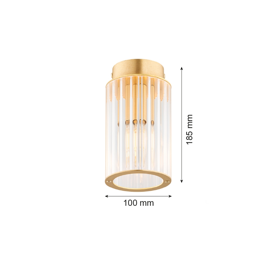 Argon 8501 - Lubinis šviestuvas HAMPTON 1xE14/7W/230V auksas