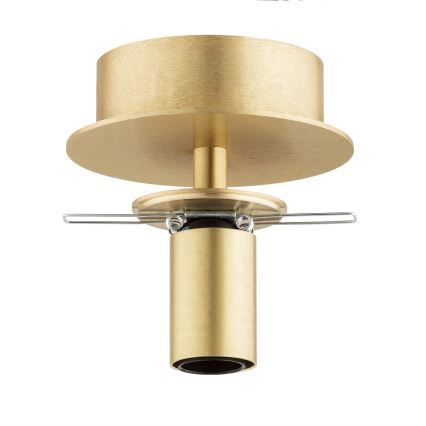 Argon 8504 - Sieninis šviestuvas PALOMA 1xE14/7W/230V auksas/balta