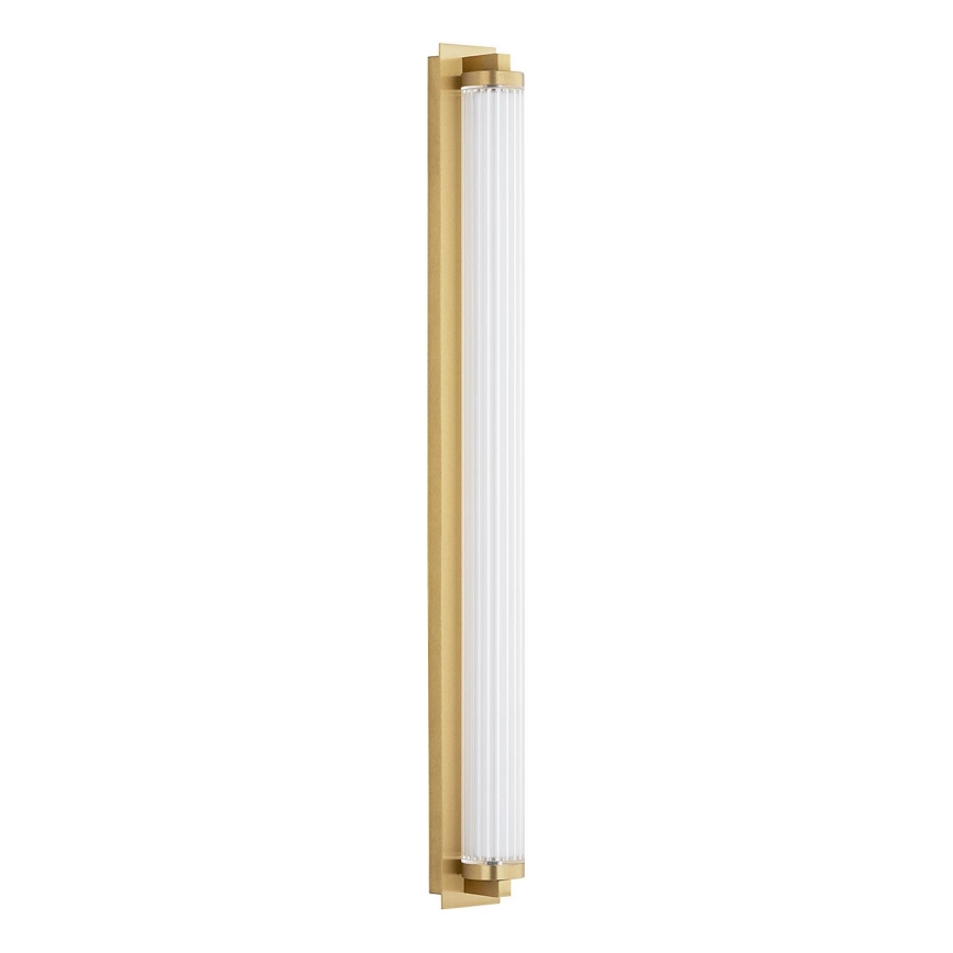 Argon 8622 - LED sieninis šviestuvas HAMPTON LED/34W/230V 3000K žalvaris