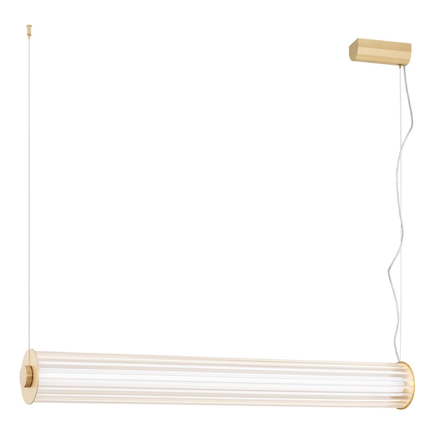 Argon 8624 - LED Pakabinamas sietynas HAMPTON LED/90W/230V 3000K 120 cm žalvaris
