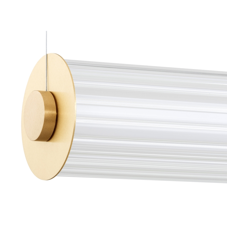 Argon 8624 - LED Pakabinamas sietynas HAMPTON LED/90W/230V 3000K 120 cm žalvaris