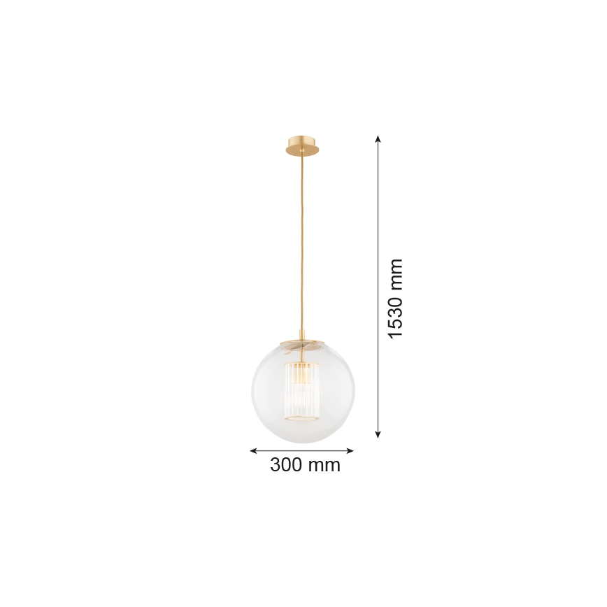 Argon 8626 - Pakabinamas sietynas HAMPTON 1xE27/15W/230V