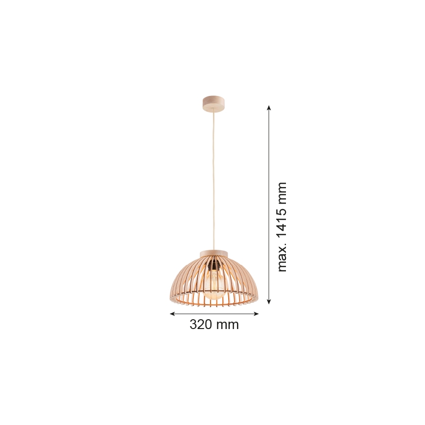 Argon 8633 - Pakabinamas sietynas TRE 1xE27/15W/230V