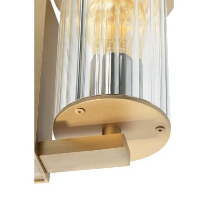 Argon 8752 - Lauko sieninis šviestuvas NORFOLK 1xE27/15W/230V IP44 auksas