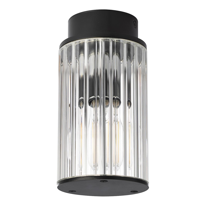 Argon 8773 - Lauko lubinis šviestuvas NORFOLK 1xE27/15W/230V IP44 juoda