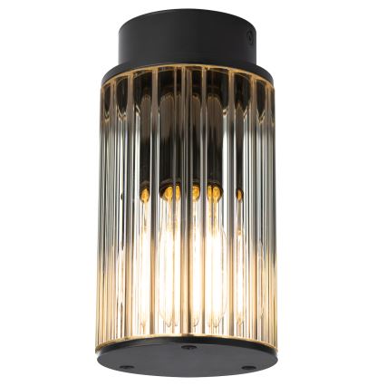 Argon 8773 - Lauko lubinis šviestuvas NORFOLK 1xE27/15W/230V IP44 juoda