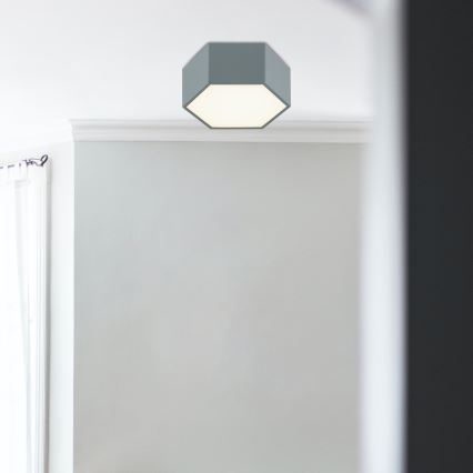 Argon 8784 - LED lubinis šviestuvas LIBERO LED/12W/230V 3000K pilka