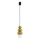 Argon 8787 - Vonios pakabinamas sietynas ORLANDO PLUS 1xG9/6W/230V IP44 ruda