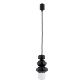 Argon 8788 - Pakabinamas vonios šviestuvas ant laido ORLANDO PLUS 1xG9/6W/230V IP44 juodas