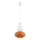 Argon 8822 - Pakabinamas sietynas DIEGO 1xGU10/5W/230V balta/oranžinė