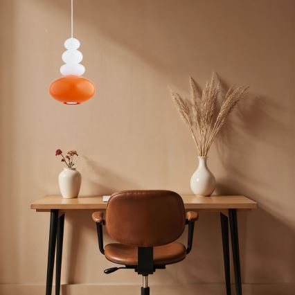 Argon 8822 - Pakabinamas sietynas DIEGO 1xGU10/5W/230V balta/oranžinė