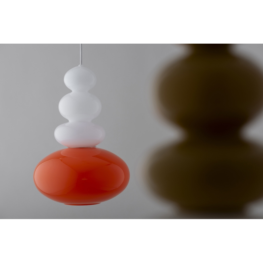 Argon 8822 - Pakabinamas sietynas DIEGO 1xGU10/5W/230V balta/oranžinė