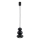 Argon 8827 - Pakabinamas sietynas ORLANDO 1xGU10/5W/230V juoda