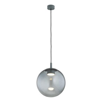 Argon 8830 - Pakabinamas sietynas SACRAMENTO 1xGX53/8W/230V žalia/dūminis