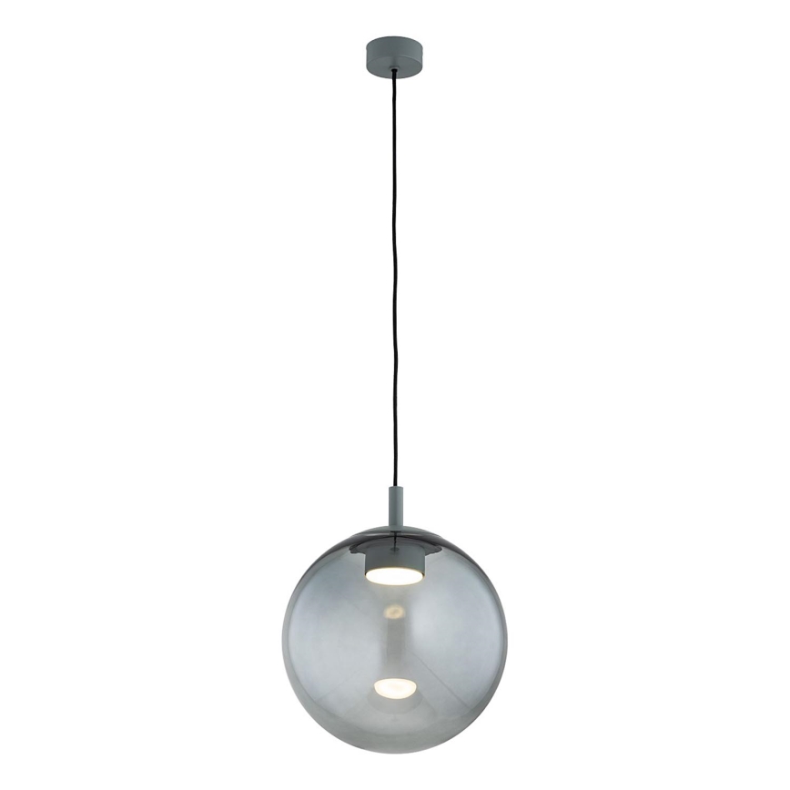 Argon 8830 - Pakabinamas sietynas SACRAMENTO 1xGX53/8W/230V žalia/dūminis