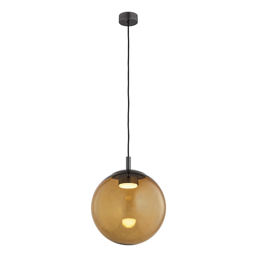 Argon 8831 - Pakabinamas sietynas SACRAMENTO 1xGX53/8W/230V ruda/dūminis