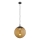 Argon 8831 - Pakabinamas sietynas SACRAMENTO 1xGX53/8W/230V ruda/dūminis