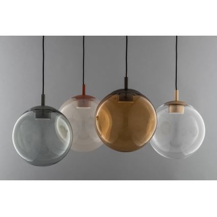 Argon 8831 - Pakabinamas sietynas SACRAMENTO 1xGX53/8W/230V ruda/dūminis